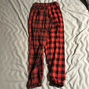 Plaid joggers